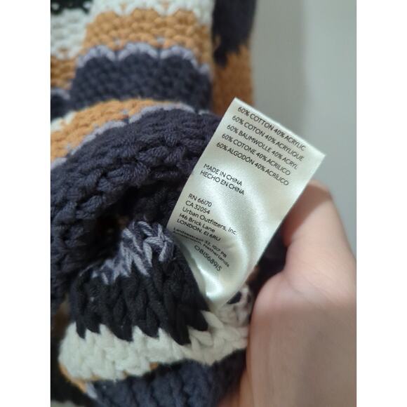 Free People Devon Striped Crop Knit Sweater - Picture 4 of 4